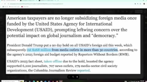 Ron Paul (X) - Outrage Over US Government Funding US Media!