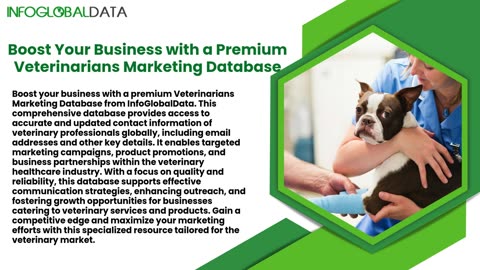 Reach Veterinarians Effectively with Our Targeted Veterinary Mailing List