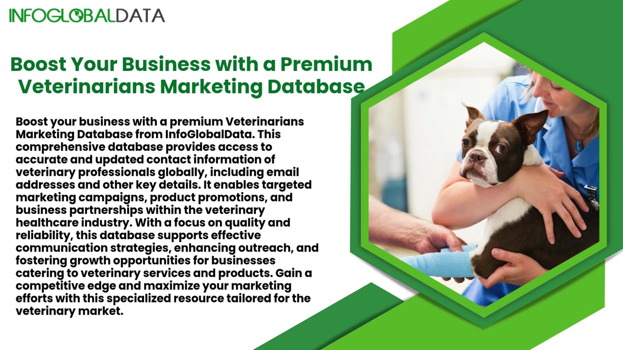 Reach Veterinarians Effectively with Our Targeted Veterinary Mailing List
