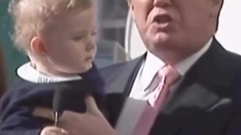 Donald J. Trump and Baby Barron