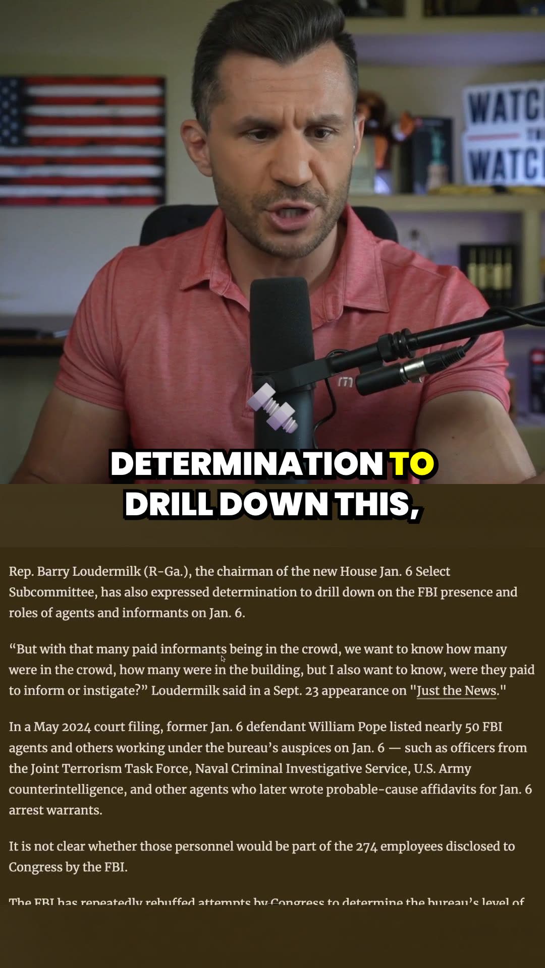 FBI CAUGHT HIDING Undercover Role in J6