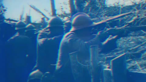 28 - Mud so thick it swallows names - WW1 Inspired Trench Music - Colourized Footage