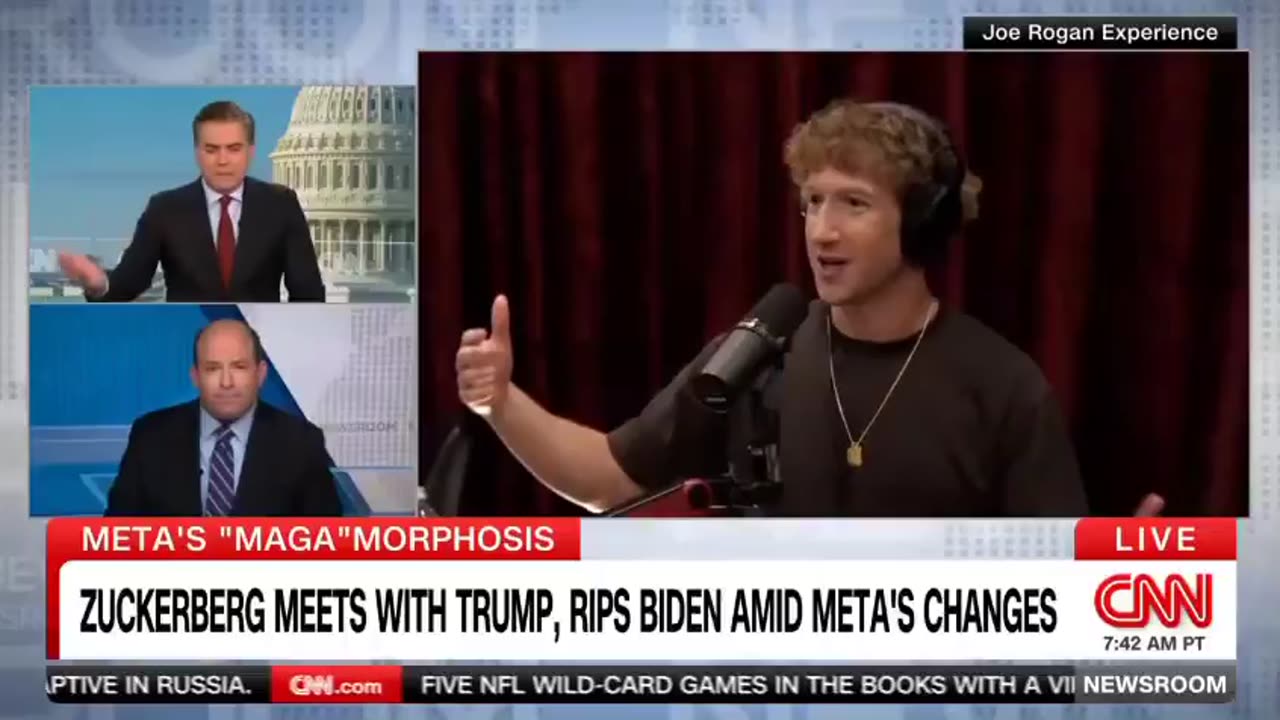 Jim Acosta says the Government should be censoring information and silencing