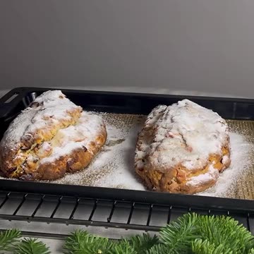 Рецепт творожного Штоллена ✨