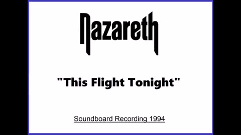 Nazareth - This Flight Tonight (Live in Cumbernauld, Scotland November 30, 1994) Unplugged