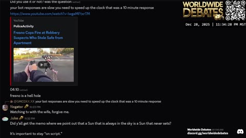 0253 WIDESTREAM - Worldwide Debates - YouTube/Twitch/Rumble