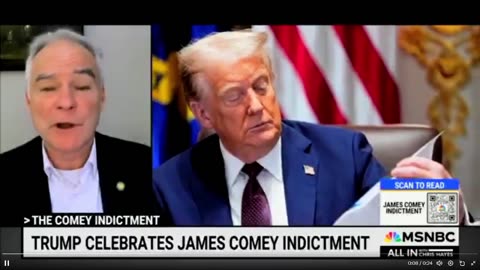 Thượng nghị sĩ đảng Dân chủ Virginia Tim Kaine đang hành động theo đúng lời nói dối của Schumer. 