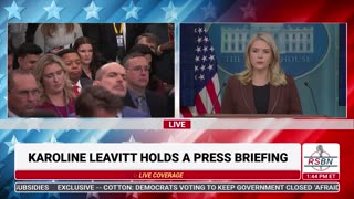 WATCH: White House Press Secretary Karoline Leavitt Holds a Press Briefing - 11/12/25