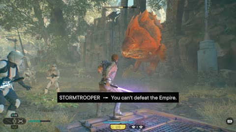 Star Wars Jedi survivor t13+( glitch on air