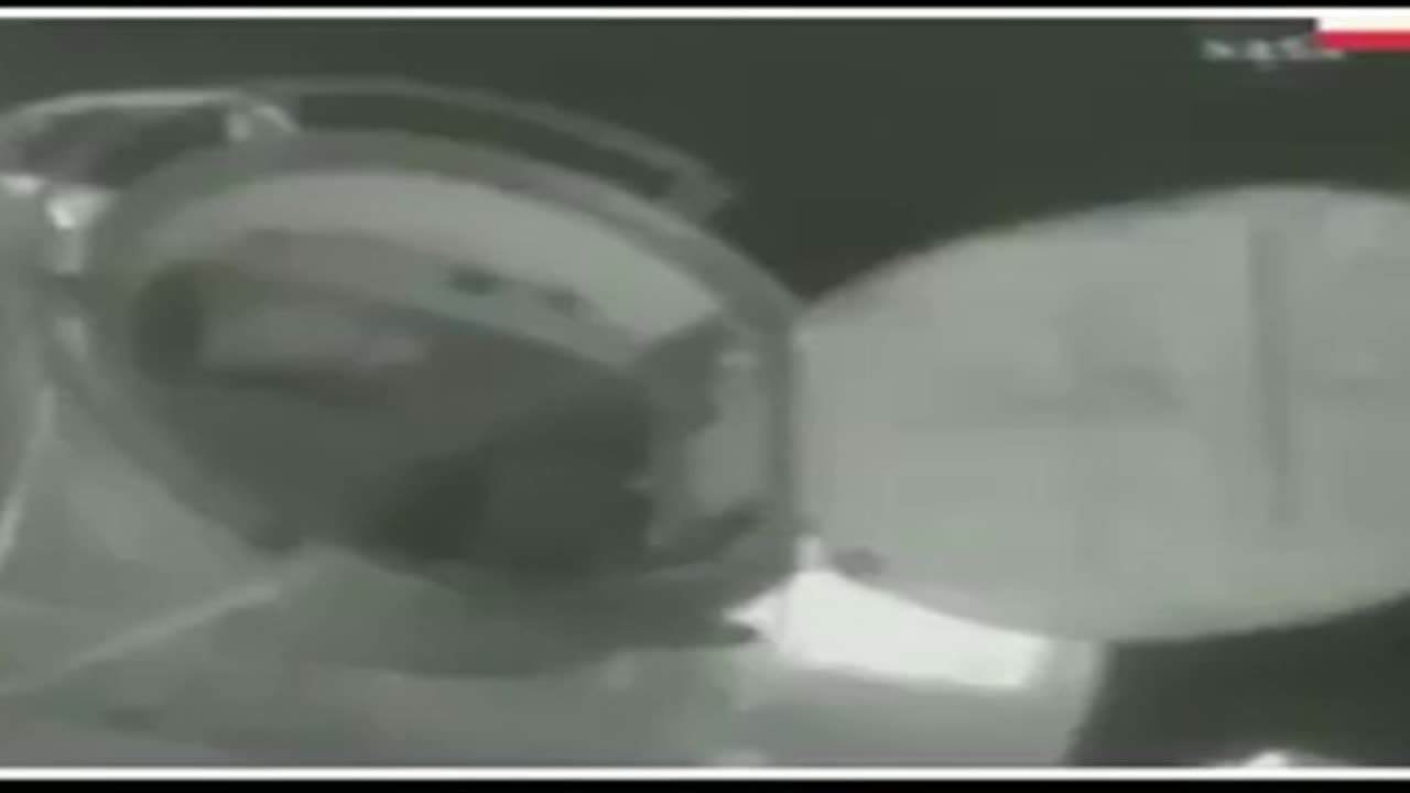 NASA - Securing a Spaceship hatch . LOL