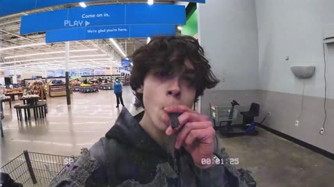 Smoking In Walmart AURA edit ANDREW SMOKES