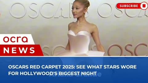 Oscars red carpet 2025: See what stars wore for Hollywood's biggest night