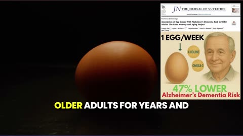 🚨STUDY: Just 1 Egg a Week Lowers Alzheimer’s Risk by 47%, Reduc... 