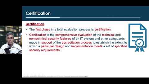 80 - Domain 3 - 33 Certification and Accreditation