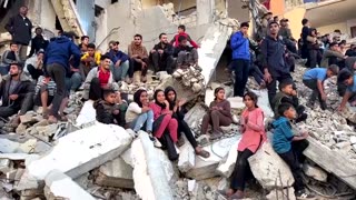 Hundreds attend mass wedding of 54 couples in Gaza's Khan Younis