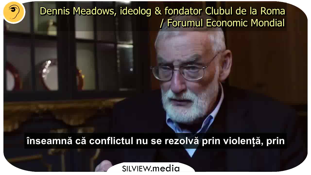 Mentorul si prietenul lui Calin Georgescu din Clubul de la Roma, Dennis Meadows