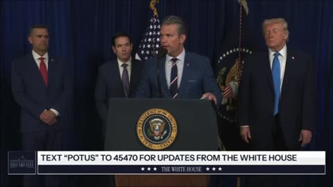 Hegseth: Maduro "Effed Around and Found Out" - "Under President Trump, America is Back!"