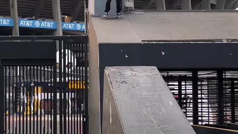 😲🛹 The Craziest Spot Ever! Skate This Gap | SkateNation