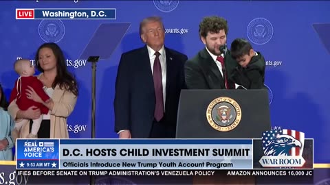 HARD WORKING FAMILY THANKS POTUS FOR TRUMP ACCOUNTS