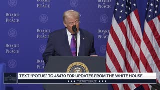 President Trump Participates in the Board of Peace Event