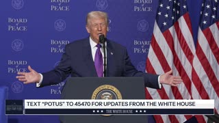 President Trump Participates in the Board of Peace Event