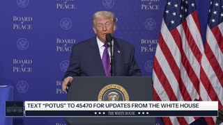 President Trump Participates in the Board of Peace Event