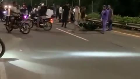 Crazy Motorcycle accident 2025 Columbia