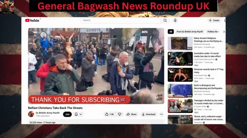General Bagwash News Roundup UK