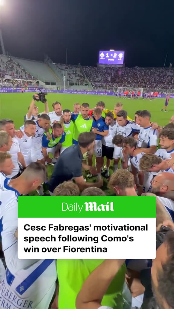 Cesc Fabregas is making a big impact in management 💪