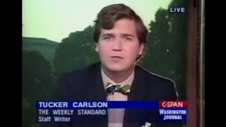 Tucker Carlson started his career calling out the exact type of people he's become.