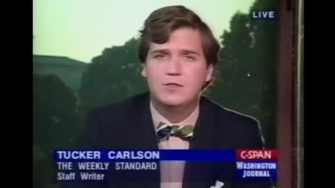 Tucker Carlson started his career calling out the exact type of people he's become.