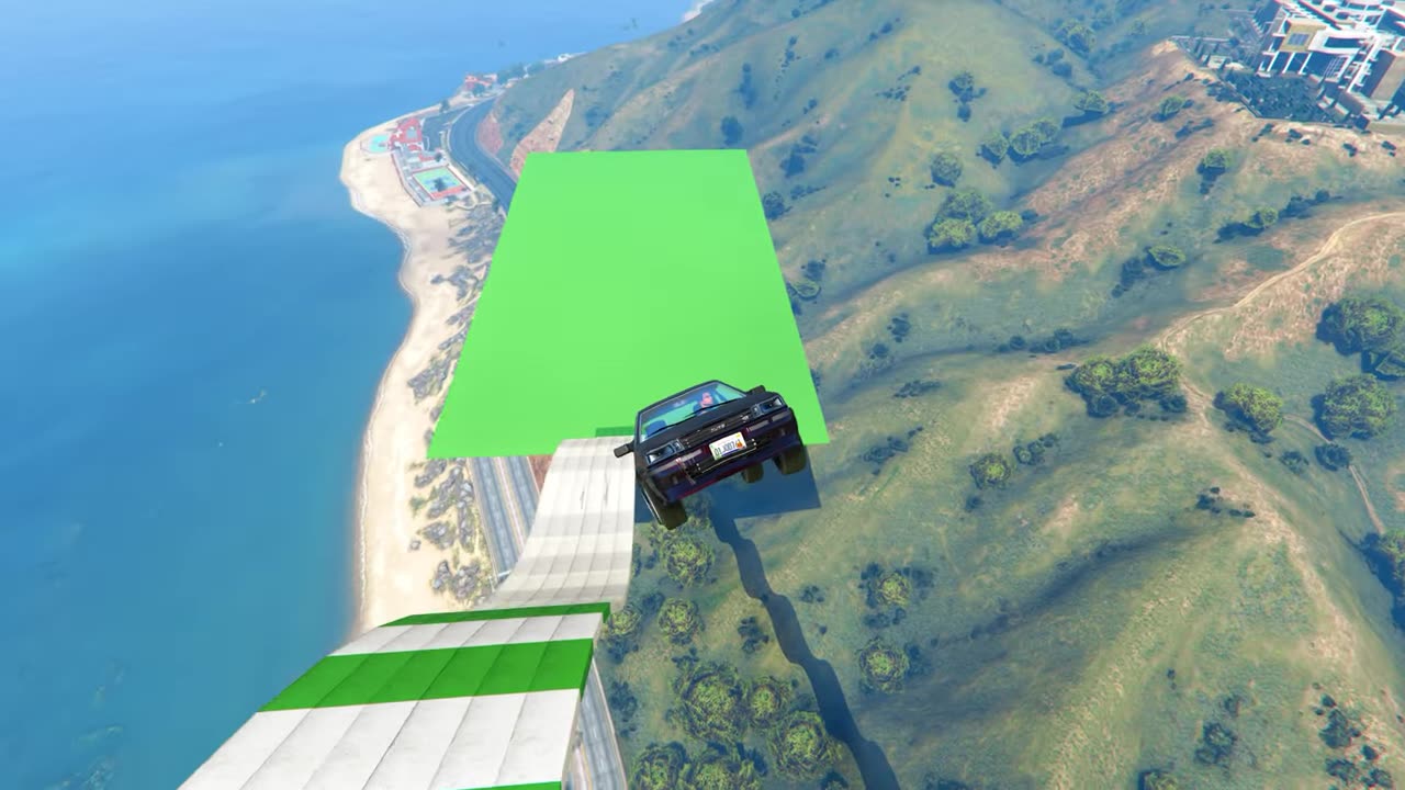 GTA 5 IMPOSSIBLE WAVY MEGA RAMP