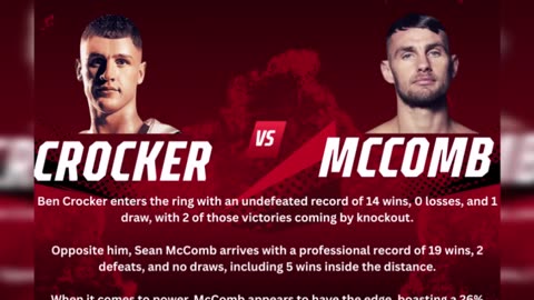 Super Lightweigh Crocker vs McComb