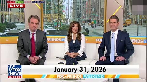 FOX & FRIENDS WEEKEND Hr.3 (Full Episode) - Saturday, January 31