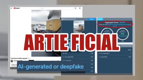 Fact Check: Video Of Tesla Pulling Diesel Motor As It Charges Is NOT Real -- AI Made It