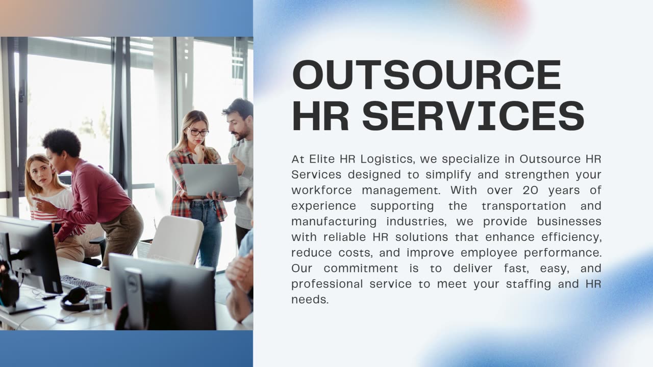Simplify Your Workforce Management with Professional Outsource HR Services