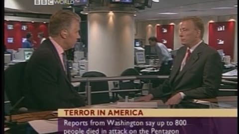 BBC World News BBC September 12, 2001 900am-929am BST