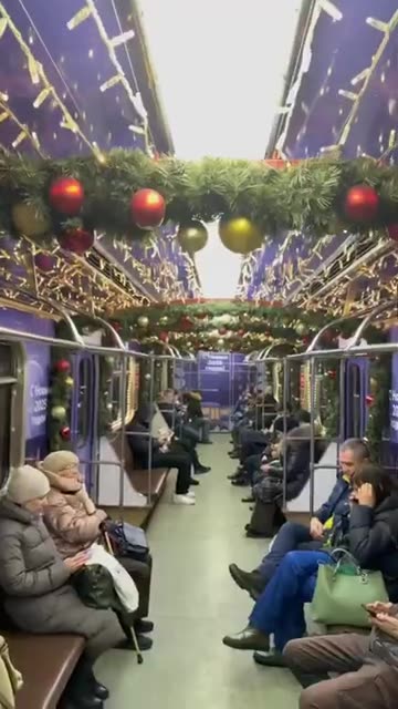 🚇 Moskau, 2025 U-Bahn Fahrt durch Moskau, Russland in 2025