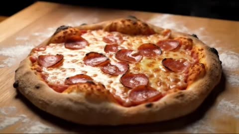 It's 2AM & Your AI Chef Makes You a pizza. #ai #relaxing #satisfyingvideos #asmr #cooking