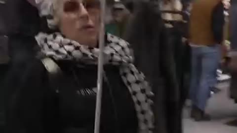 Anti-Israel agitators boycotting Black Friday stormed a ritzy Fifth Avenue store in New York City