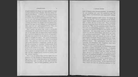 A Jewish State (1896) by Theodor Herzl - 2 of 8 ENG