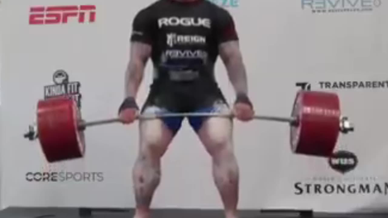 Hafthor Bjornsson’s 501kg Deadlift