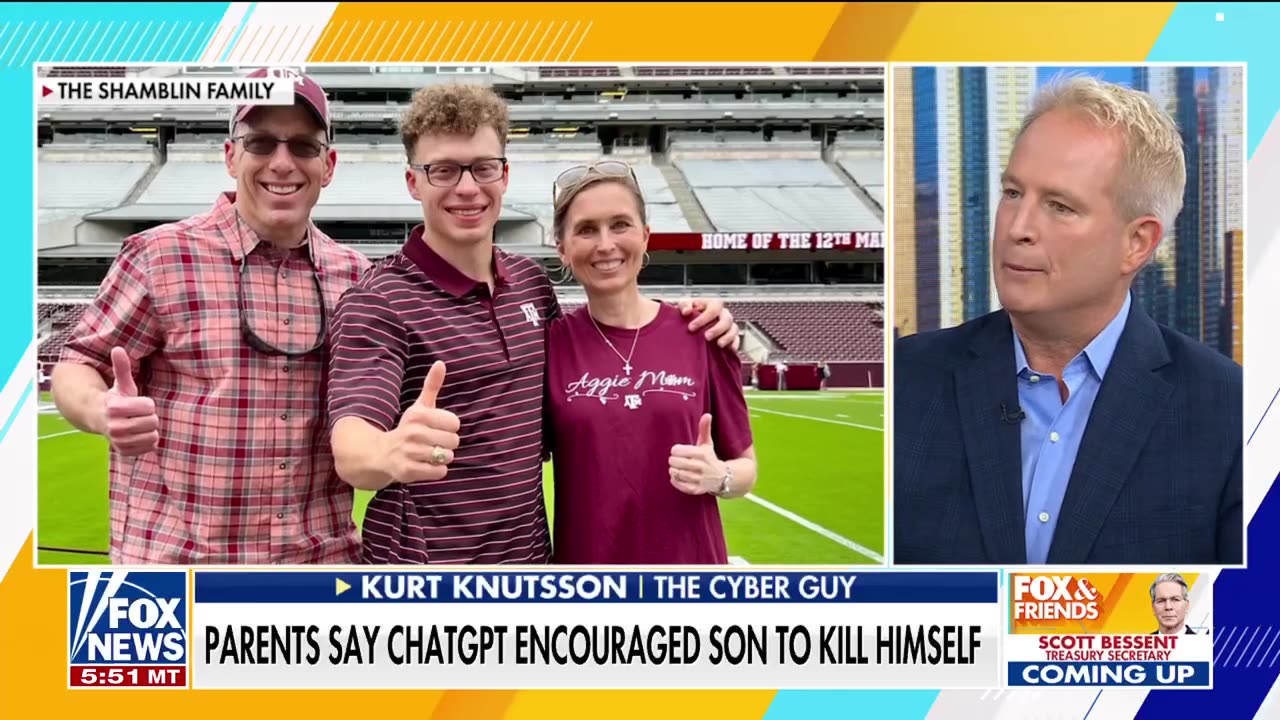 Parents say ChatGPT encouraged son to kill himself
