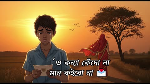 O Konna Kedo Na | ও কন্যা, কেঁদো না | Sabiha Dx | A Beautiful Bangla Folk Song