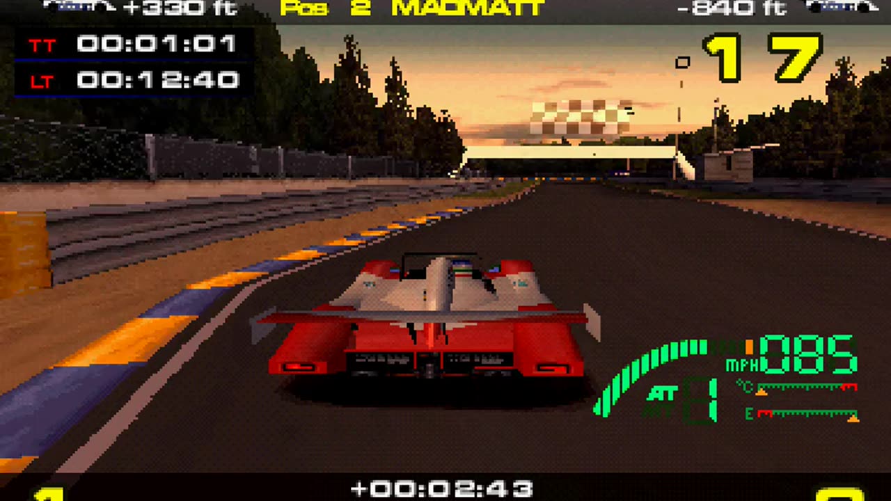 PSX Longplay 590 Test Drive Le Mans Part3