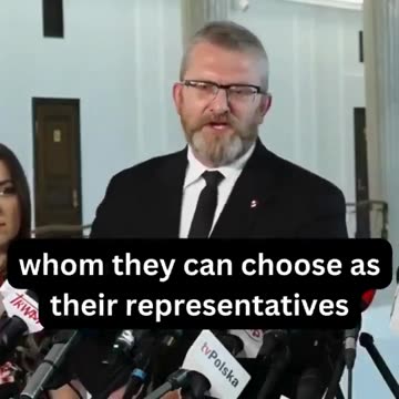 Polish MEP Grzegorz Braun