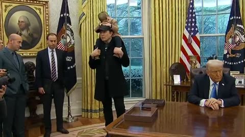 President Trump, Elon Musk speak after executive order signing Feb 11, 2025