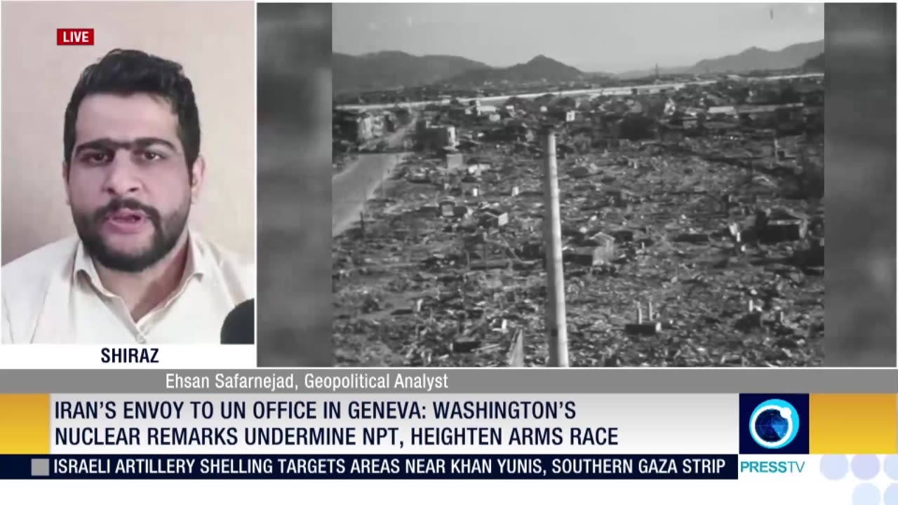 Iran: US's nuclear remarks undermine NPT, heighten arms race