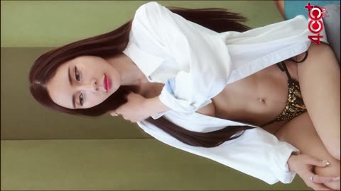 Tangmo Pawarisa White Shirt Cool Boom hot baby sexy model fashion photo shot