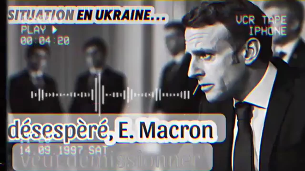 Situation En Ukraine : Désespéré, Emmanuel MACRON Veut Démissionner...